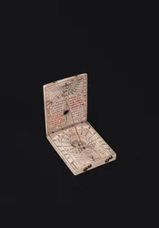 Boussole de poche, 1592